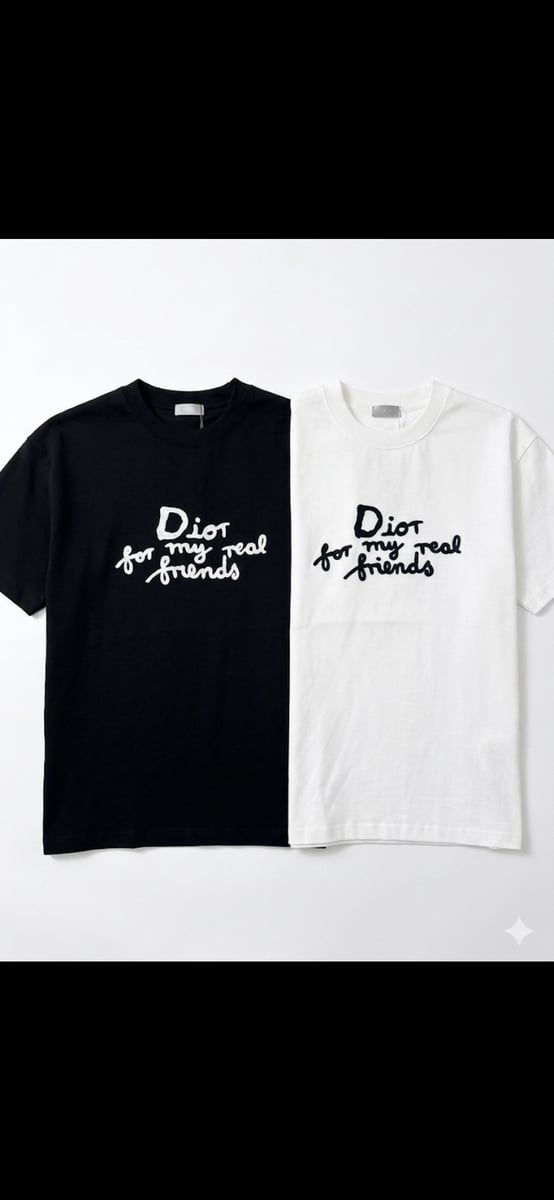 Tshirt dior for real friends