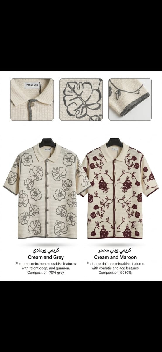Chemise frilivin fleurs