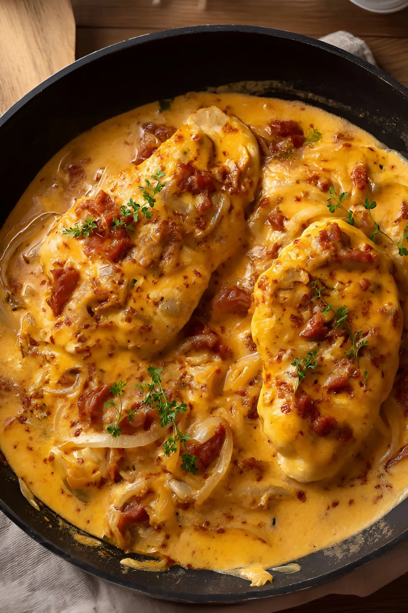 Escalope A La creme champignons