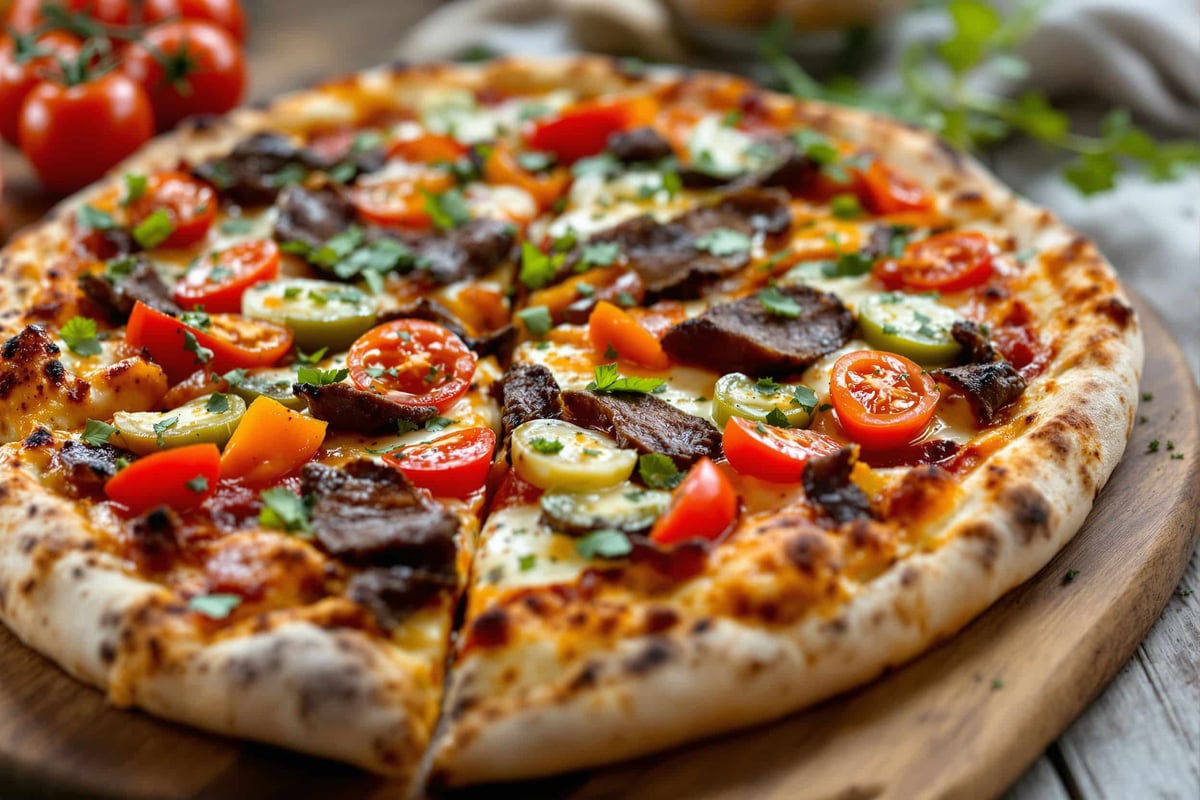 Pizza merguez (xl)