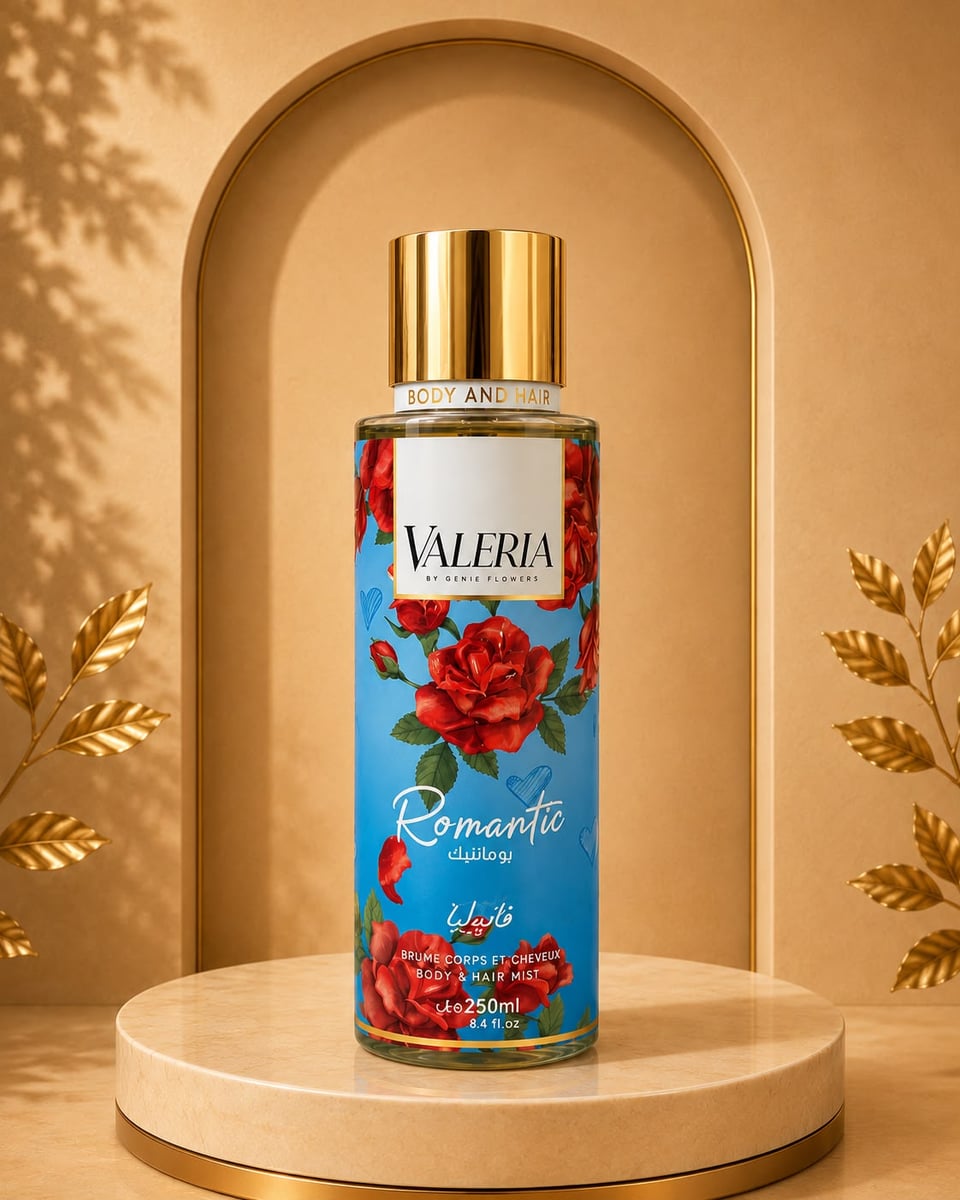 Brume Corps et Cheveux Valeria Romantic (رومانتيك)