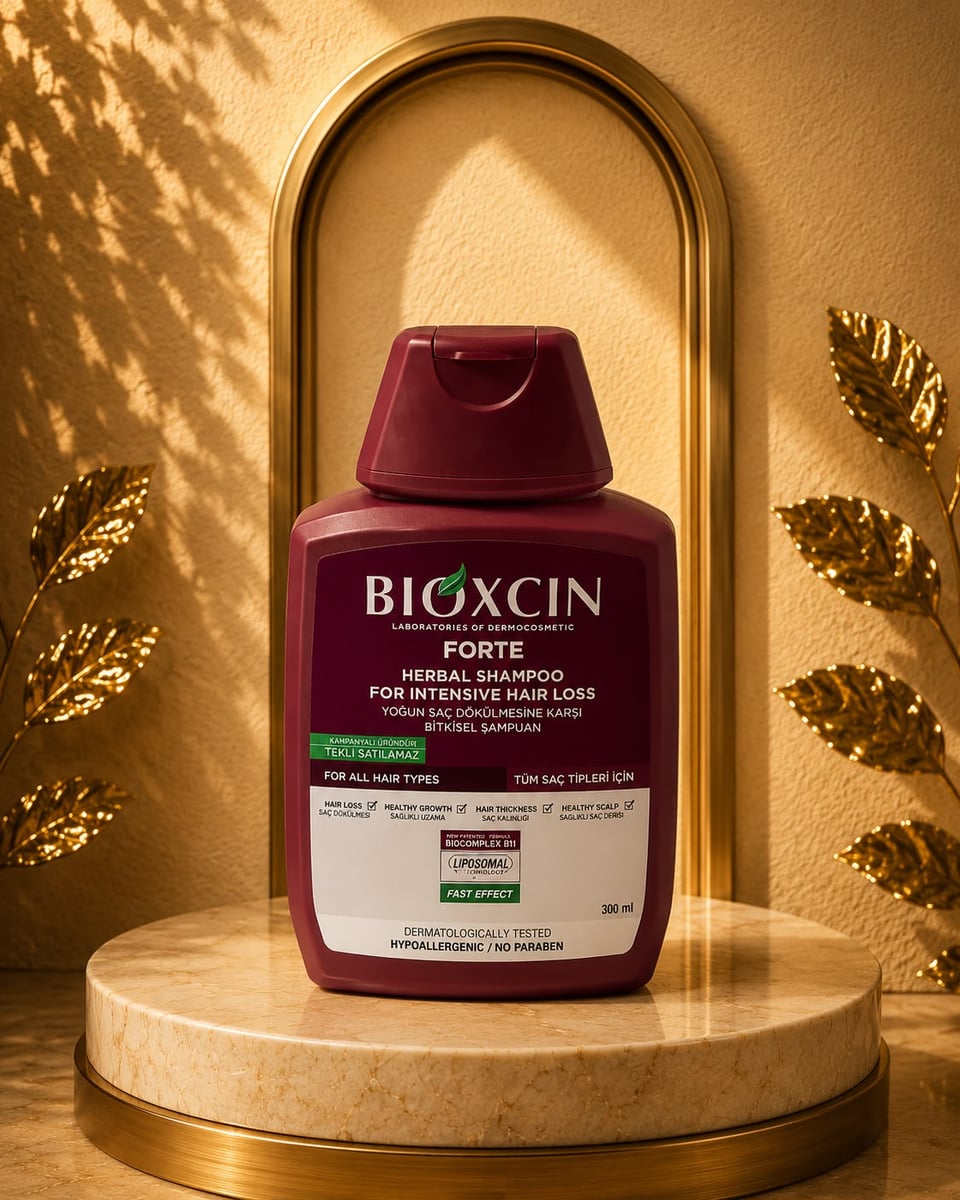 Bioxcin Forte Herbal Shampoo For Intensive Hair Lo