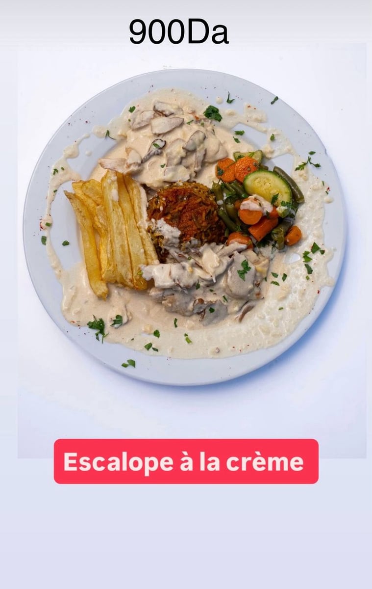 Escalope Sauce Blanche
