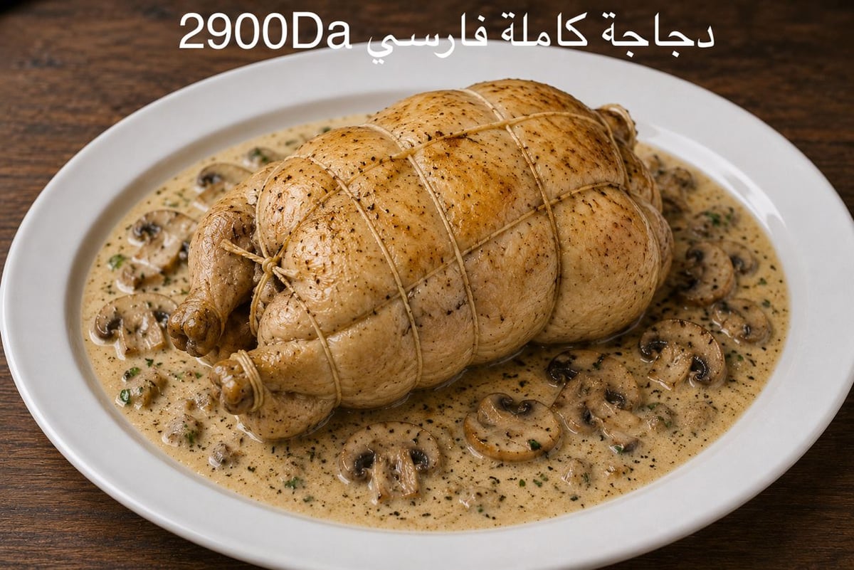 Poulet Complet Farci