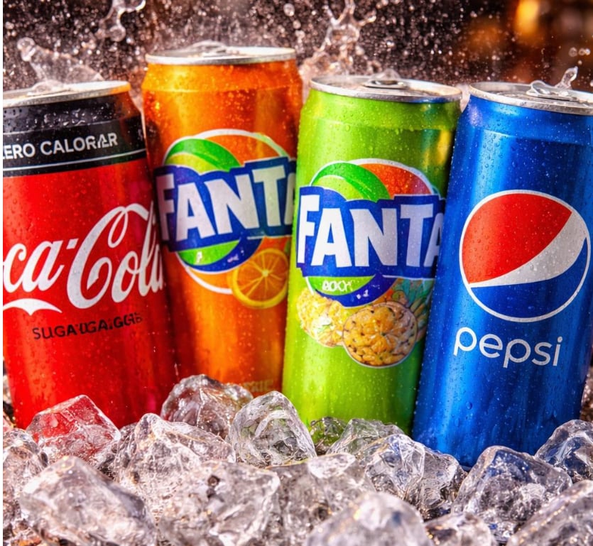 (Coca-Cola, Fanta, Pepsi)