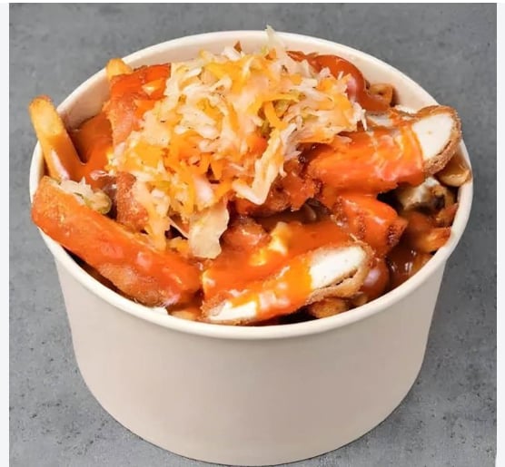 Poutine Poulet Pané