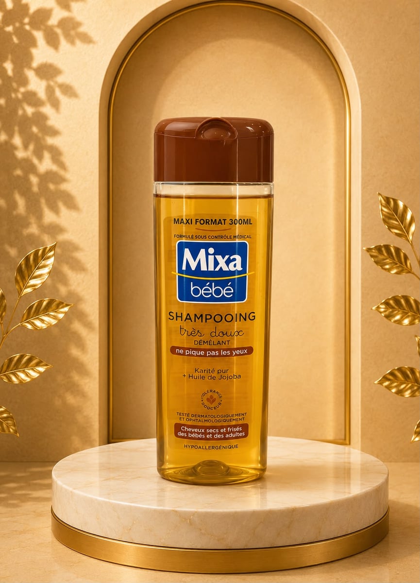 Shampooing Très Doux Démêlant Mixa Bébé (300 ml)