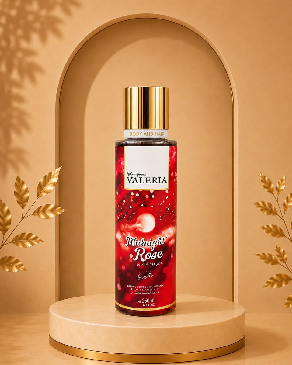 Brume Corps et Cheveux Valeria Midnight Rose