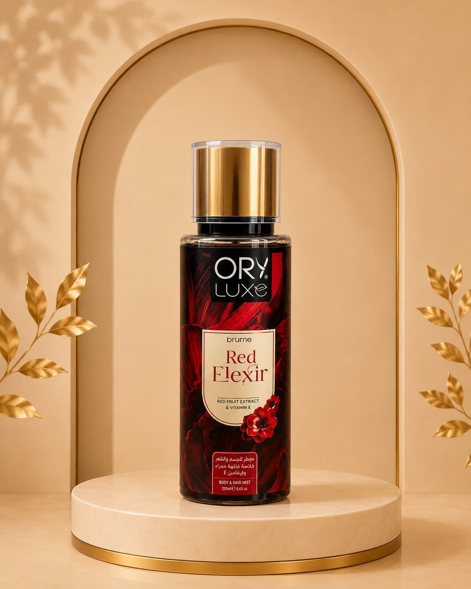 Brume Corps et Cheveux ORY LUXE Red Elexir (250ml)