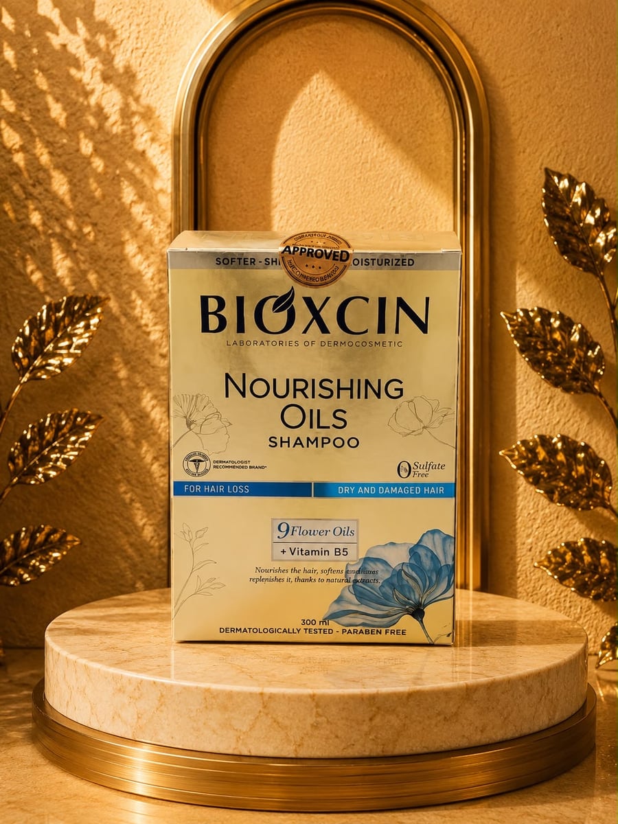 Shampooing Bioxcin Nourishing Oils aux 9 Huiles