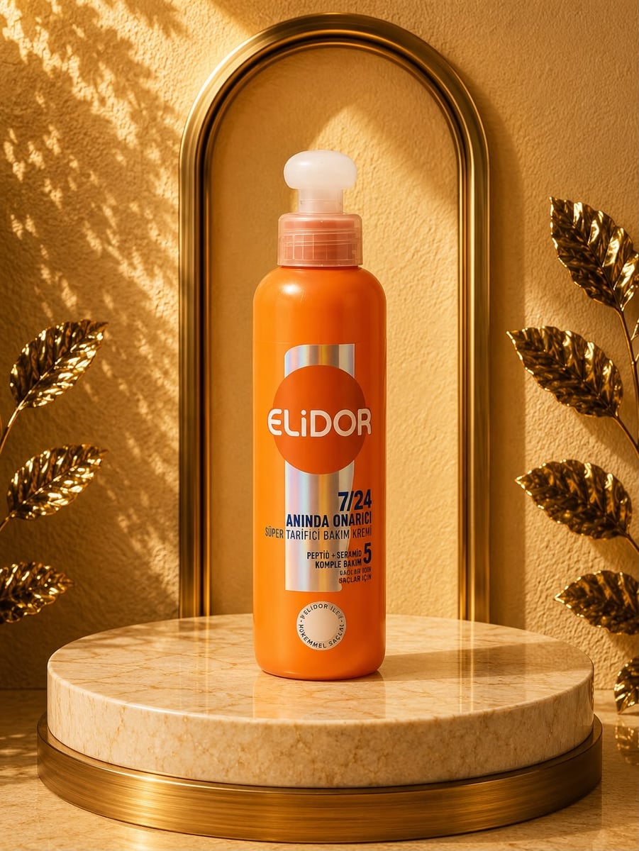 Crème de Soin Capillaire Sans Rinsage Elidor 7/24
