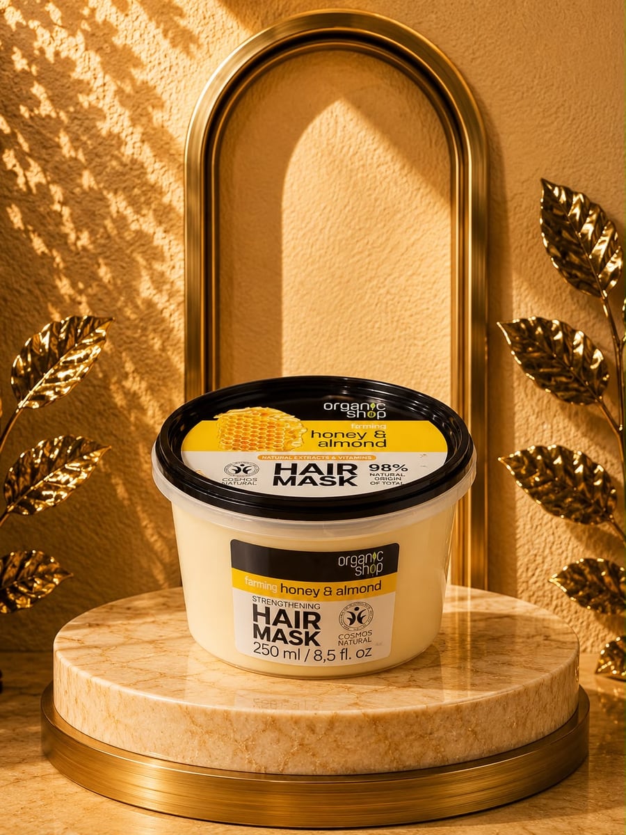 Masque Capillaire Fortifiant Organic Shop Miel