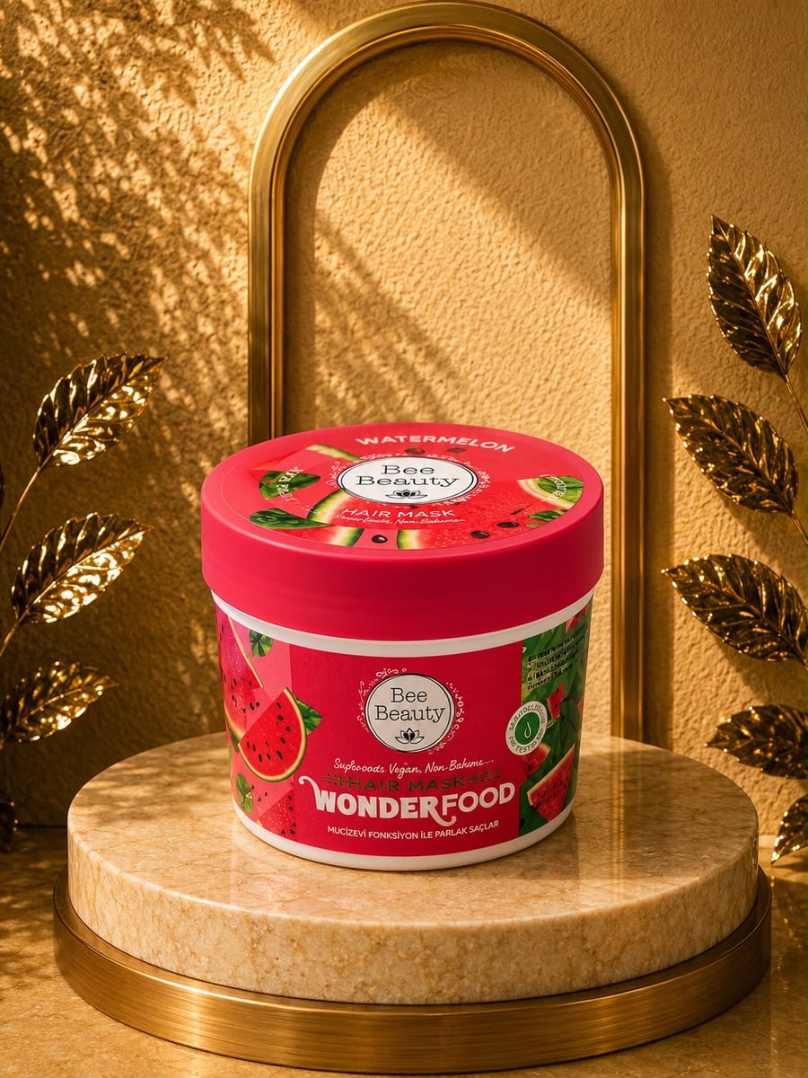 Masque Capillaire Bee Beauty Wonderfood Pastèque