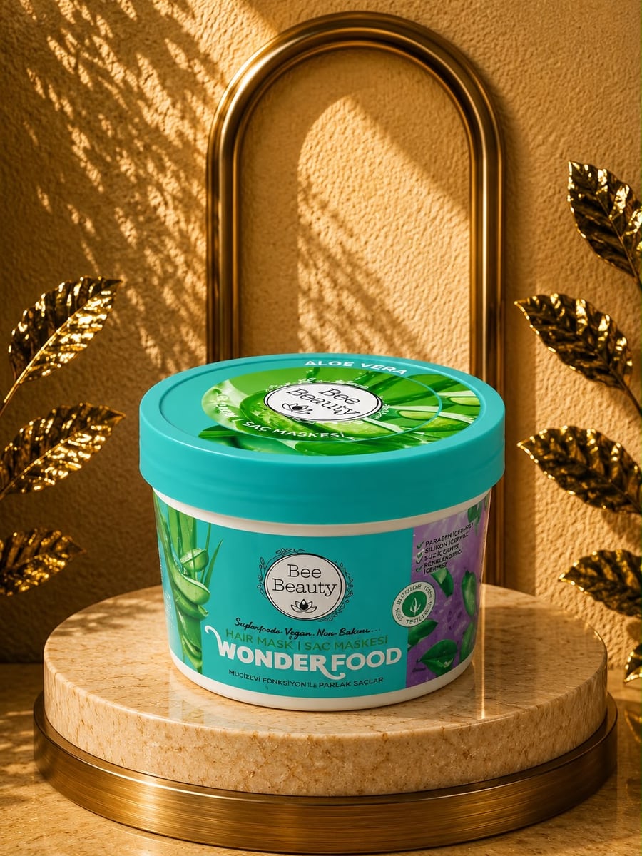 Masque Capillaire Bee Beauty Wonderfood Aloe Vera
