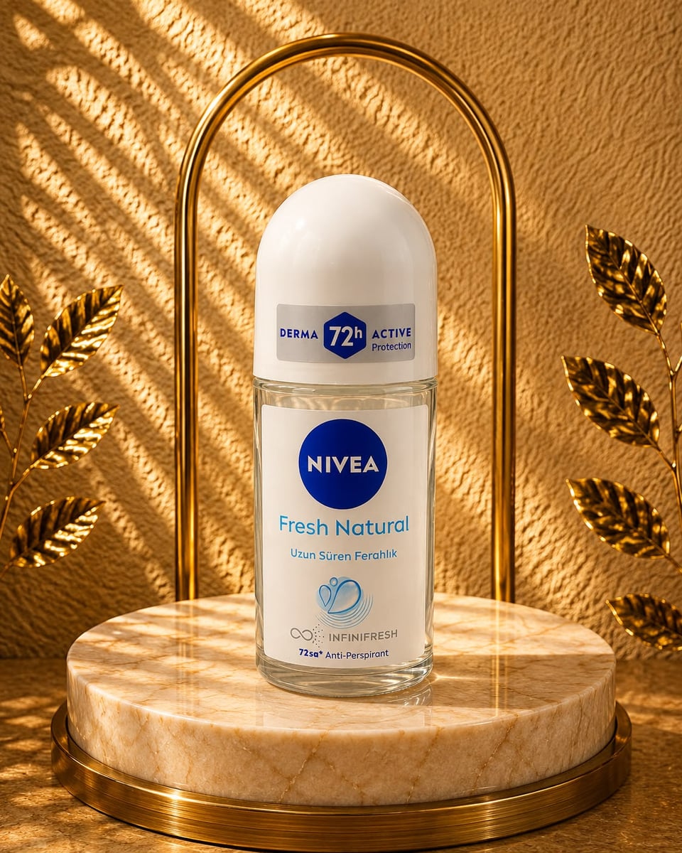 Nivea Fresh Natural Anti-Transpirant Roll-On