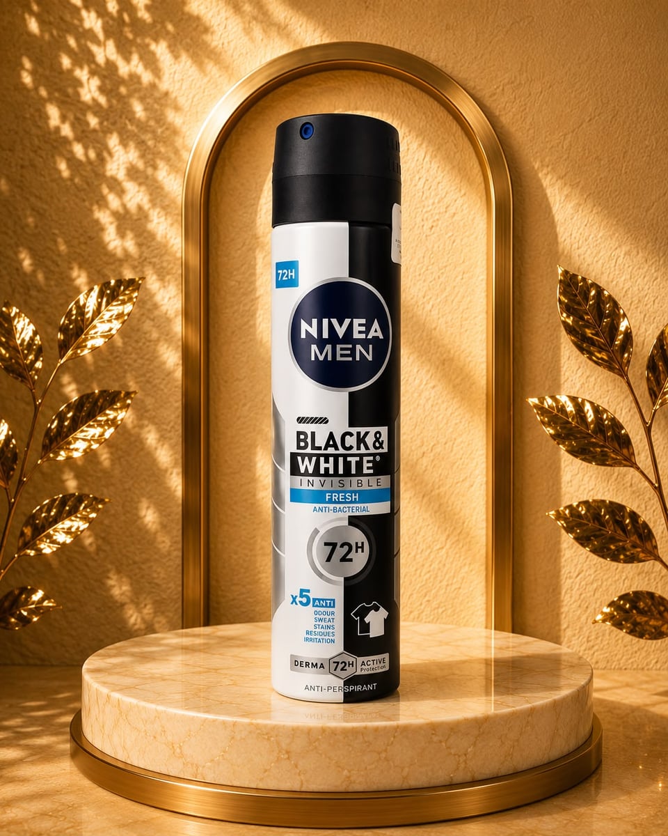 Nivea Men Black & White Invisible Fresh